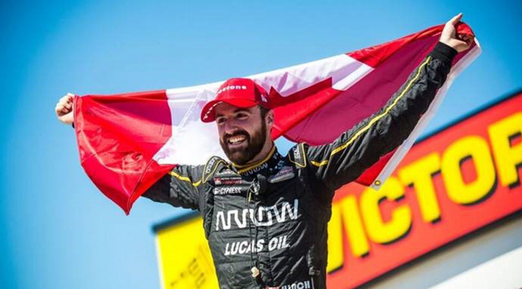 Большая победа Джеймса Хинчклиффа и Petro-Canada Lubricants на этапе гонки IndyCar